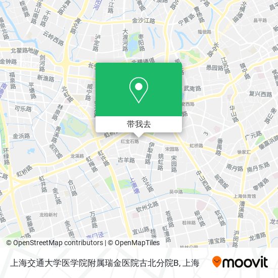 上海交通大学医学院附属瑞金医院古北分院B地图