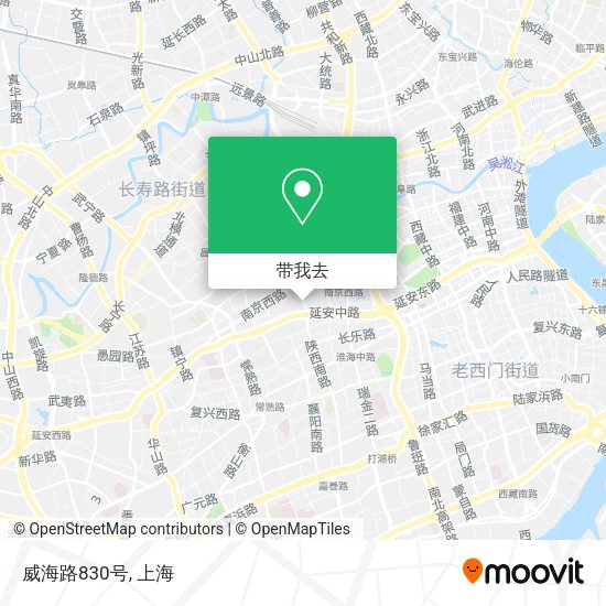 威海路830号地图