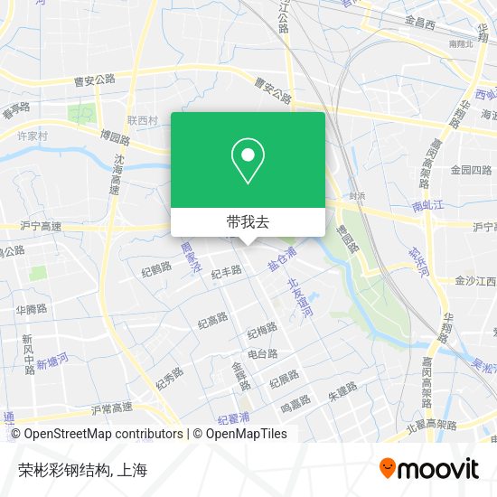 荣彬彩钢结构地图