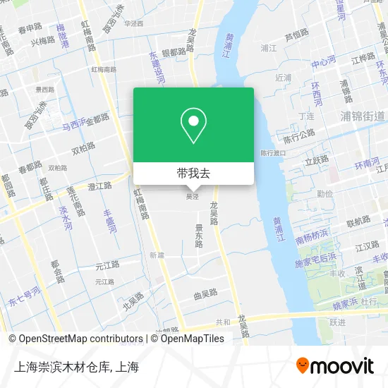 上海崇滨木材仓库地图