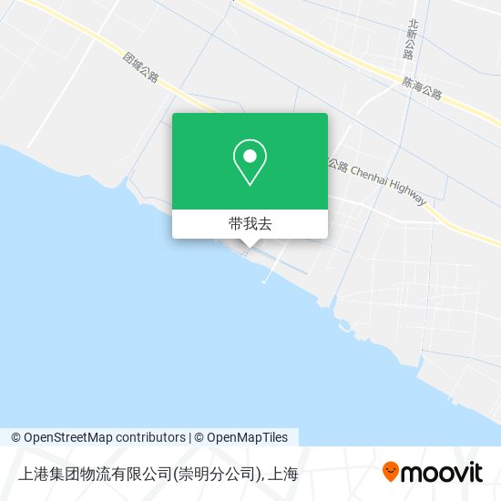上港集团物流有限公司(崇明分公司)地图
