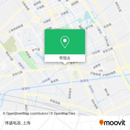 博盛电器地图