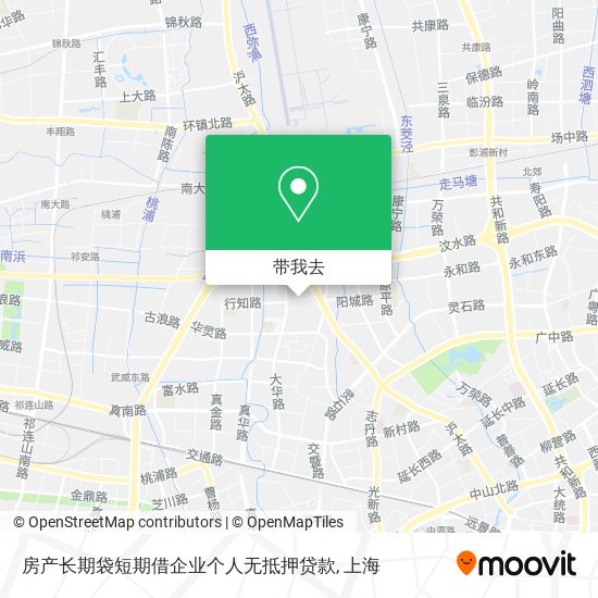 房产长期袋短期借企业个人无抵押贷款地图