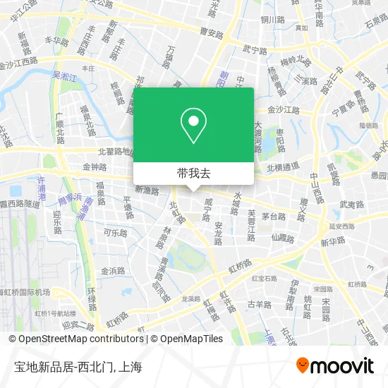 宝地新品居-西北门地图