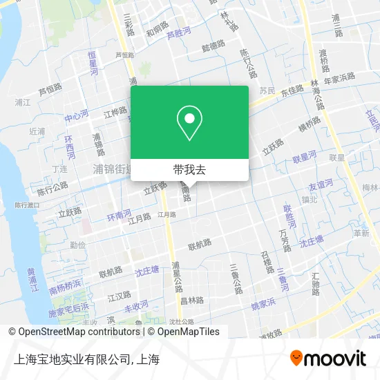 上海宝地实业有限公司地图