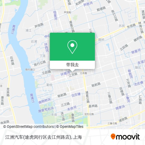 江洲汽车(途虎闵行区去江州路店)地图