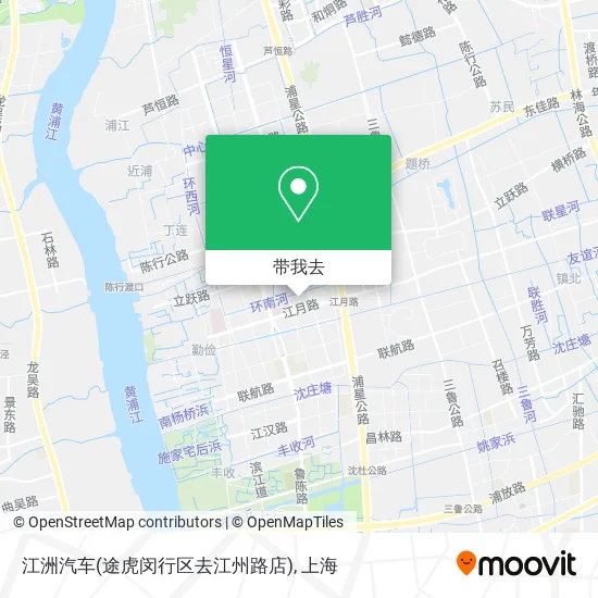 江洲汽车(途虎闵行区去江州路店)地图