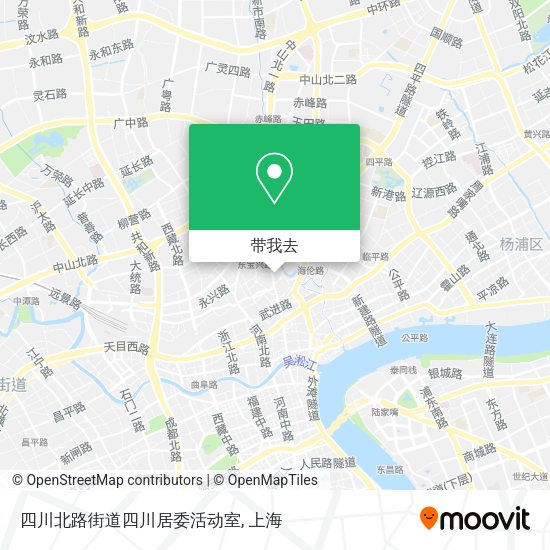 四川北路街道四川居委活动室地图