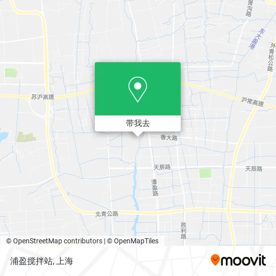 浦盈搅拌站地图