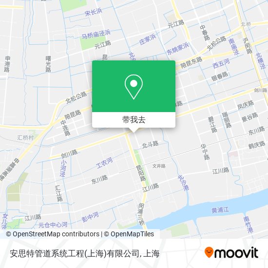 安思特管道系统工程(上海)有限公司地图