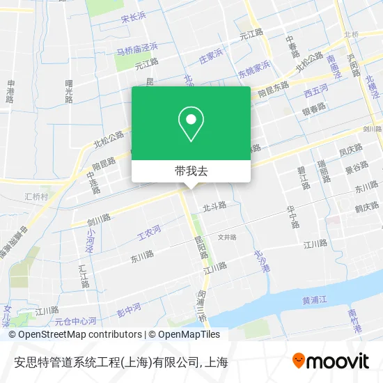 安思特管道系统工程(上海)有限公司地图
