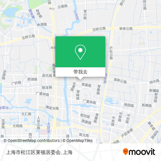 上海市松江区莱顿居委会地图