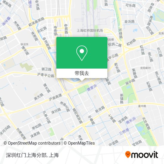 深圳红门上海分部地图