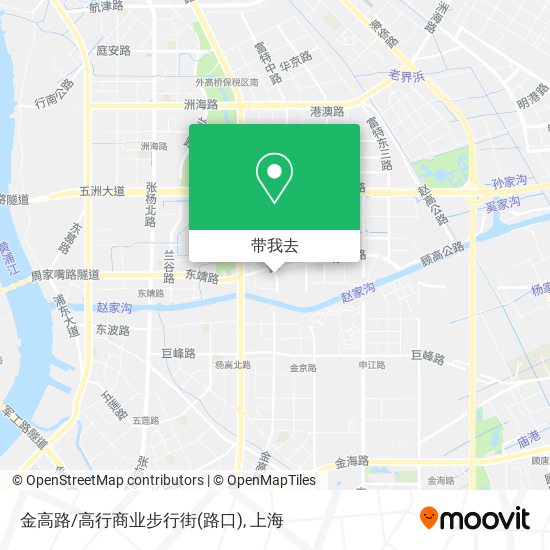 金高路/高行商业步行街(路口)地图