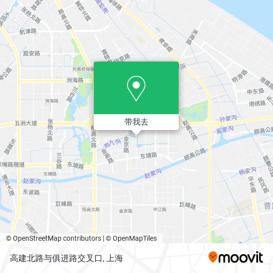 高建北路与俱进路交叉口地图