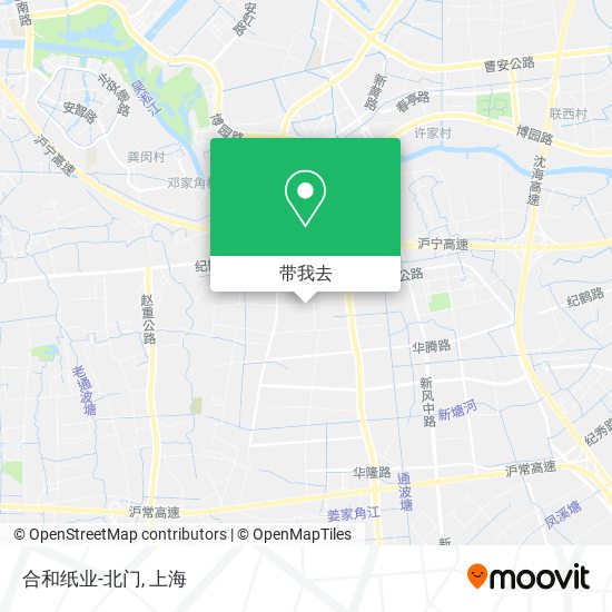 合和纸业-北门地图