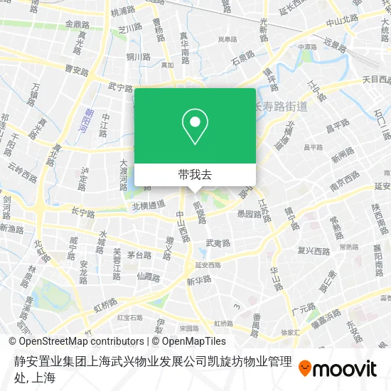 静安置业集团上海武兴物业发展公司凯旋坊物业管理处地图