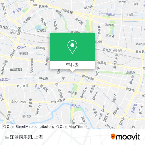 曲江健康乐园地图