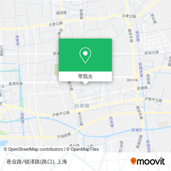 巷业路/镇泽路(路口)地图