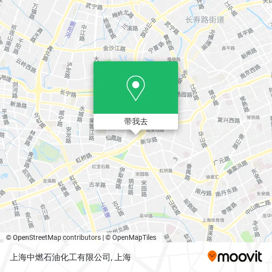 上海中燃石油化工有限公司地图