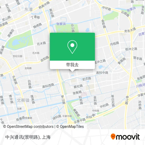 中兴通讯(景明路)地图