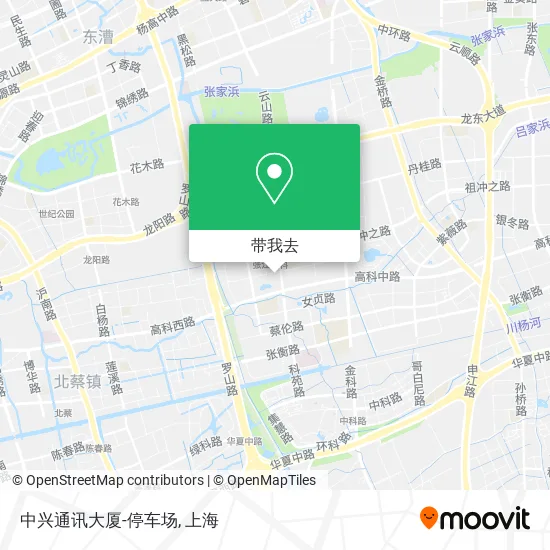 中兴通讯大厦-停车场地图