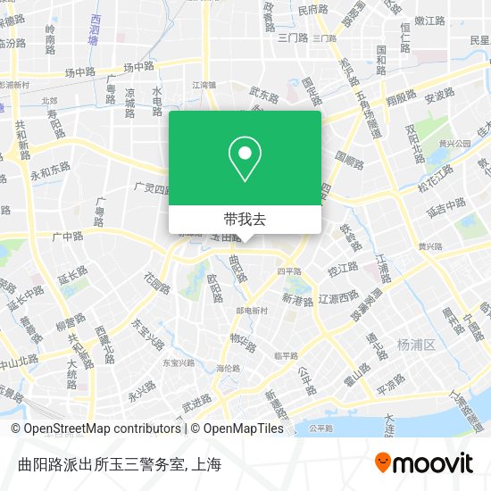 曲阳路派出所玉三警务室地图