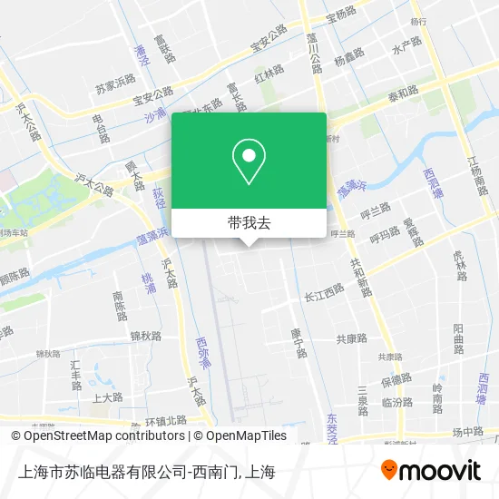 上海市苏临电器有限公司-西南门地图