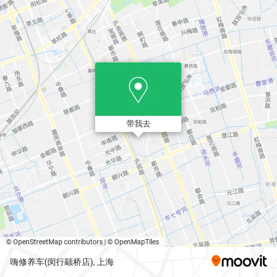 嗨修养车(闵行颛桥店)地图
