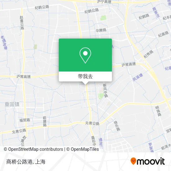 商桥公路港地图