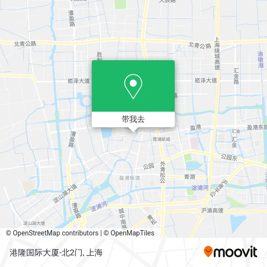 港隆国际大厦-北2门地图