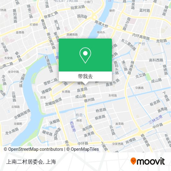 上南二村居委会地图