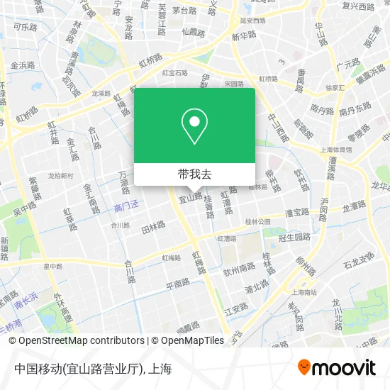 中国移动(宜山路营业厅)地图