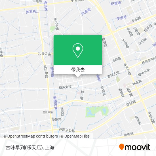 古味早到(乐天店)地图