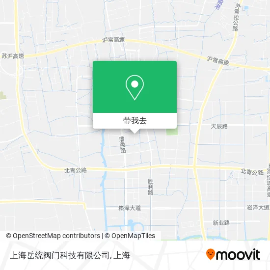 上海岳统阀门科技有限公司地图