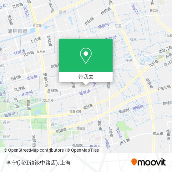 李宁(浦江镇谈中路店)地图