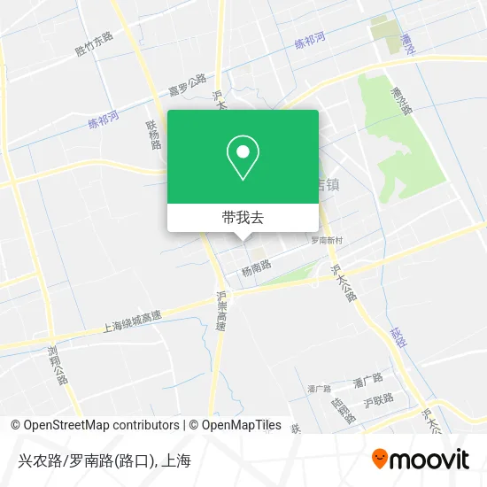 兴农路/罗南路(路口)地图