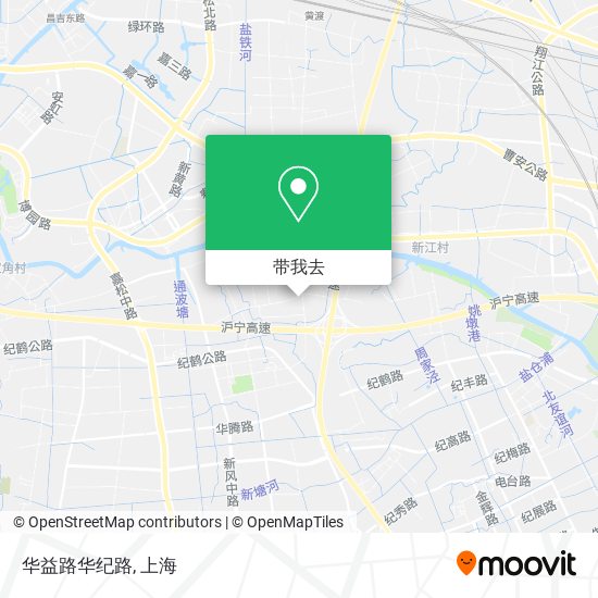 华益路华纪路地图