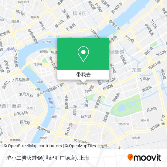 沪小二炭火蛙锅(世纪汇广场店)地图