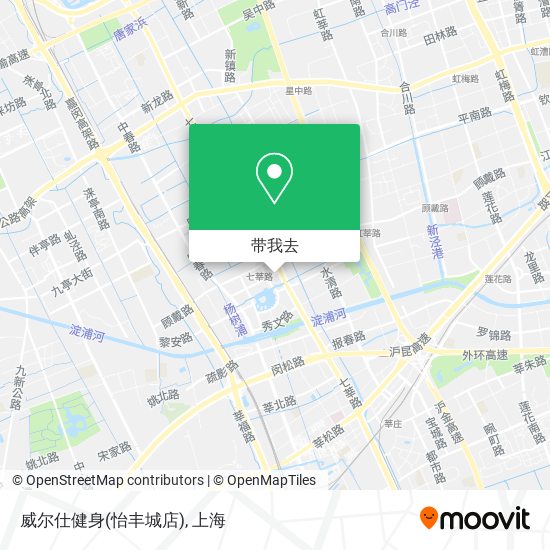 威尔仕健身(怡丰城店)地图