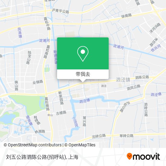 刘五公路泗陈公路(招呼站)地图
