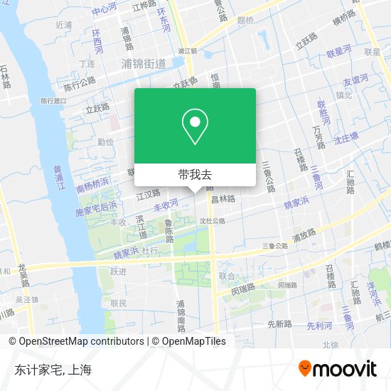 东计家宅地图