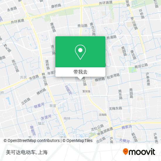 美可达电动车地图