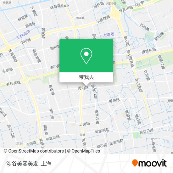 涉谷美容美发地图