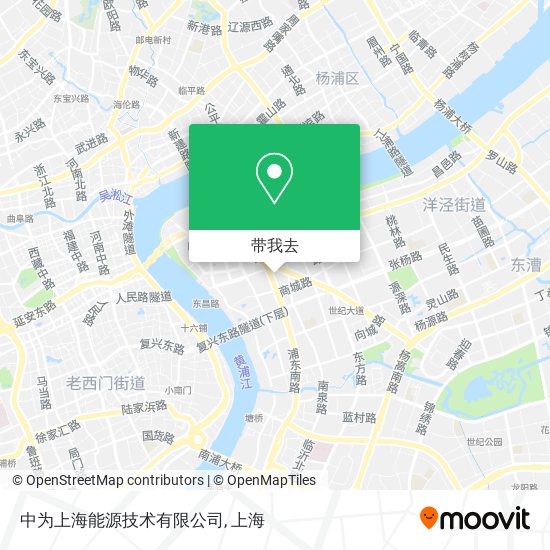 中为上海能源技术有限公司地图