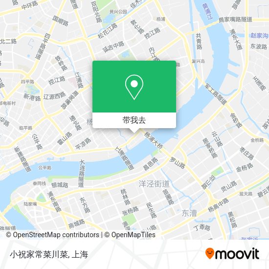 小祝家常菜川菜地图