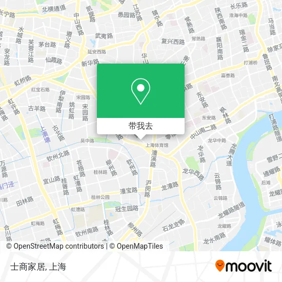 士商家居地图