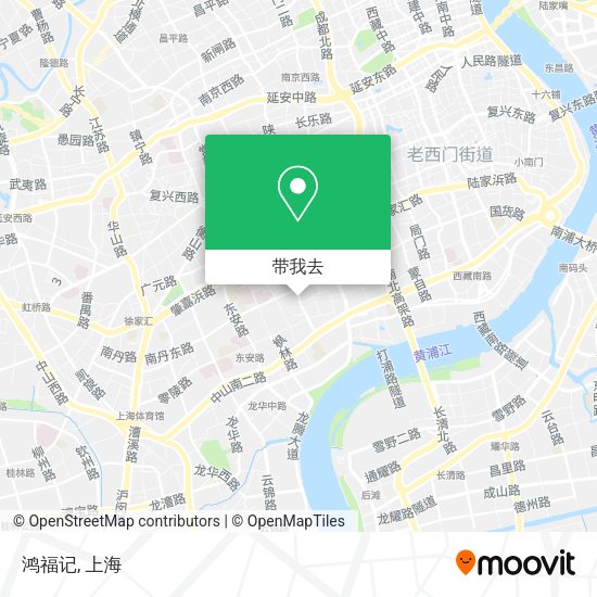 鸿福记地图