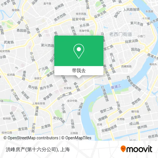 洪峰房产(第十六分公司)地图
