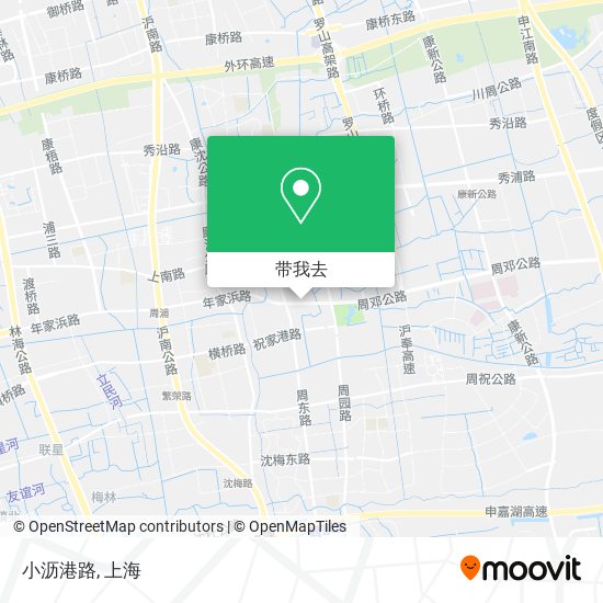 小沥港路地图